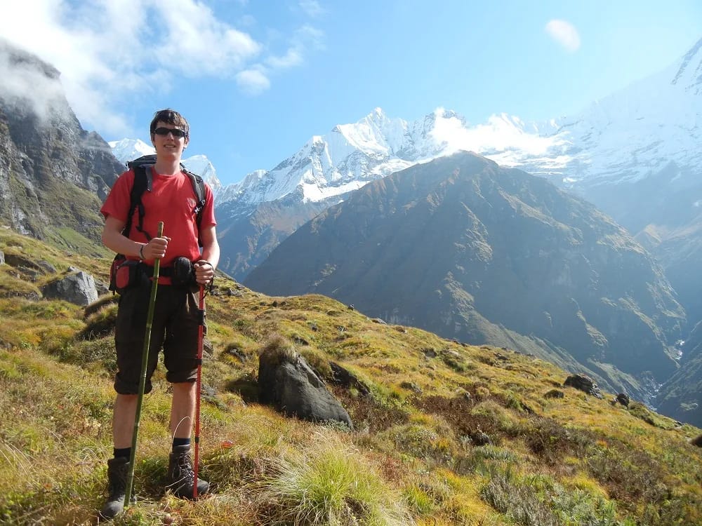 views from Annapurna region