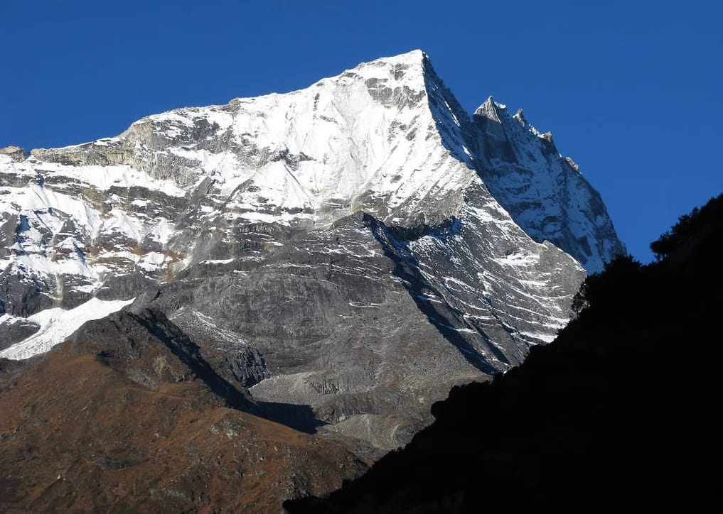views of kwangde peak climbing