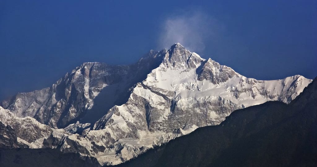 Kangchenjunga from Nepal Kangchenjunga Expedition
