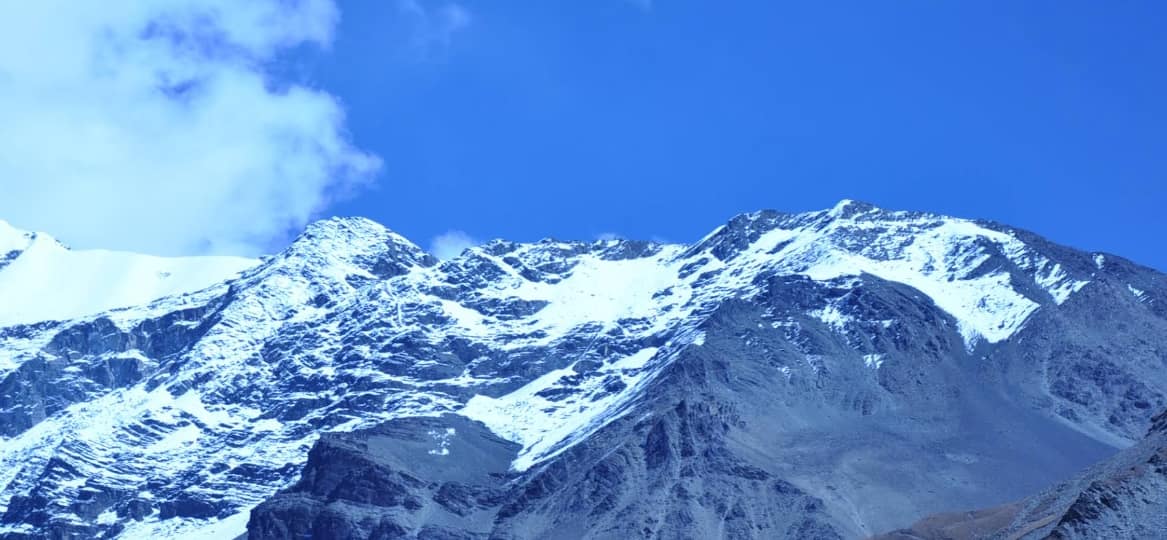 views of chulu east peak