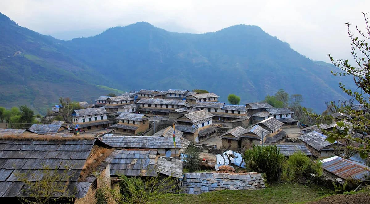 view of Ghandruk Village