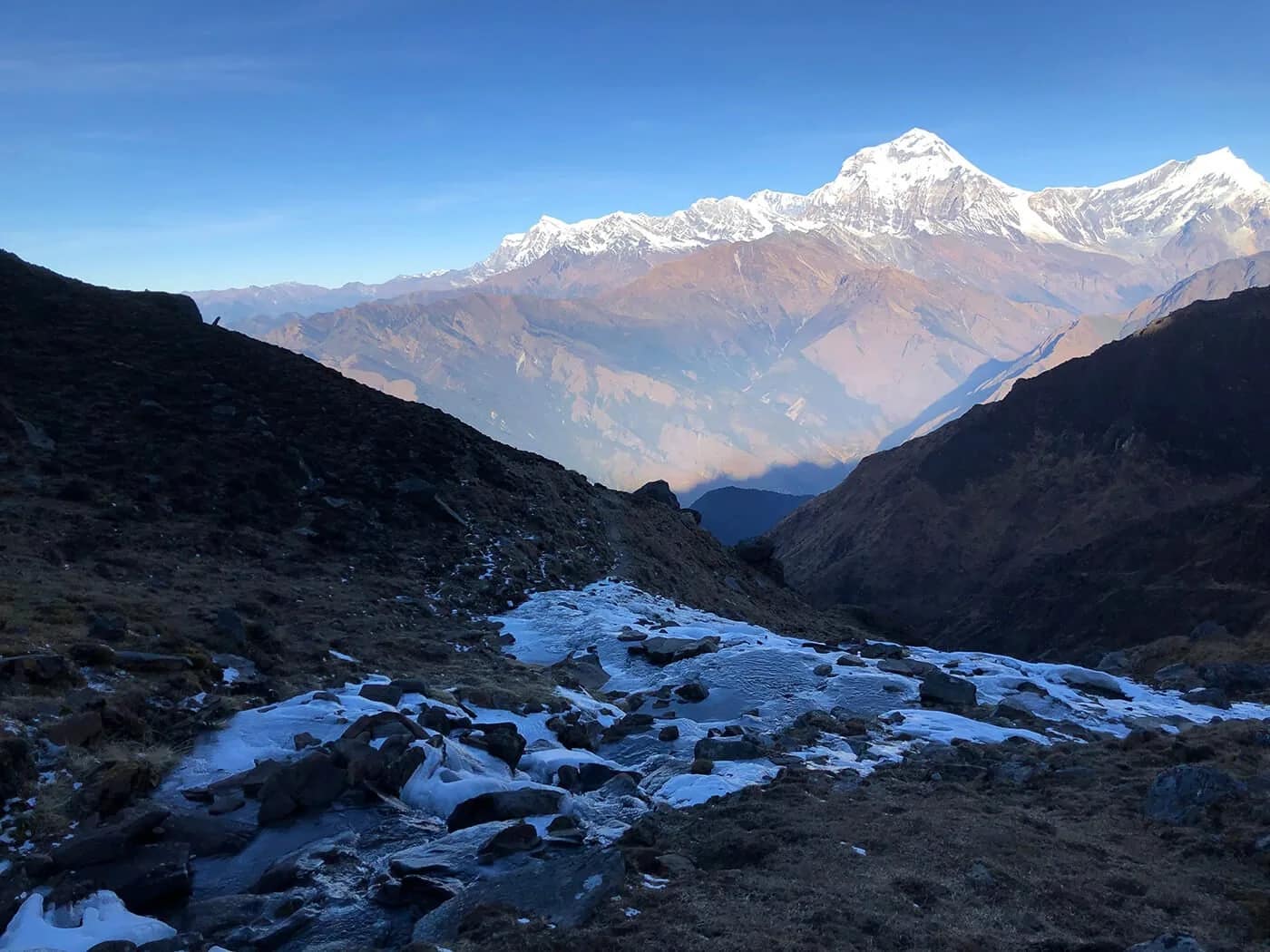 One of the stunning views captured from Khayer Lake trek journey