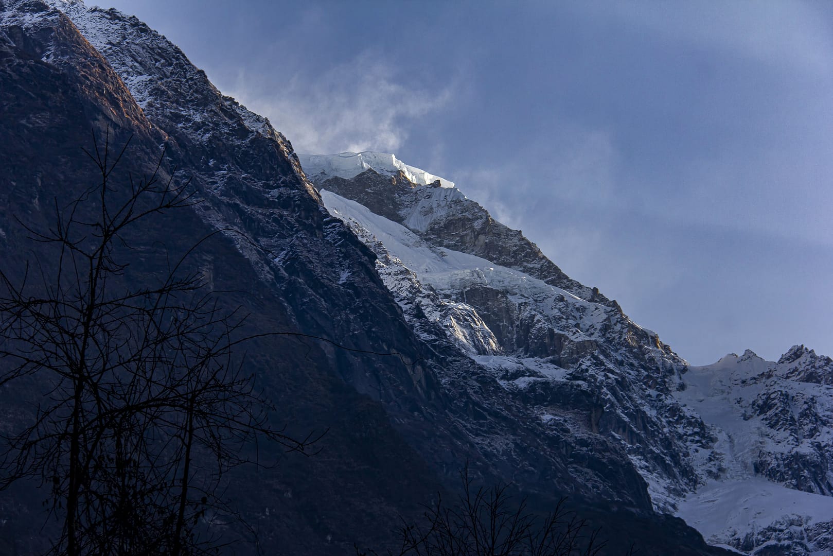 lamjung himal trek blaze mountain
