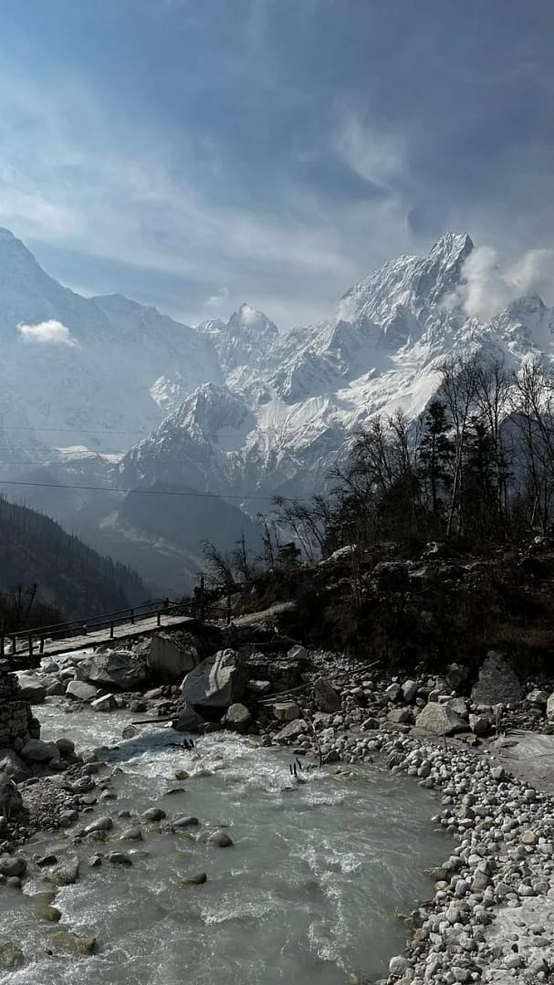 views from manaslu region
