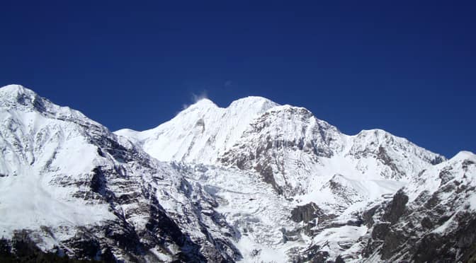 Stunning views of ramdung peak