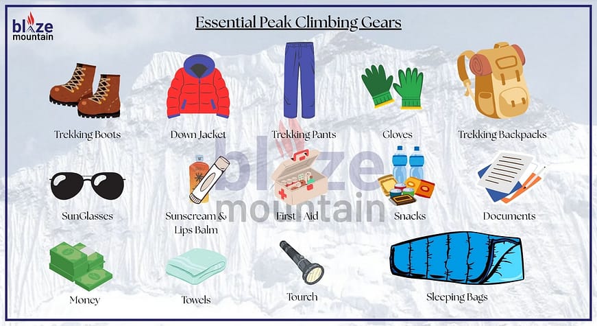 Peak Climbing Gears
