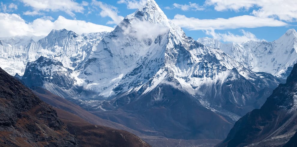 Amazing view of Ama Dablam Peak