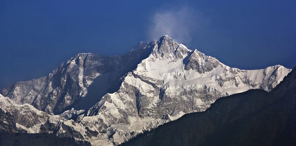 Kangchenjunga from Nepal Kangchenjunga Expedition