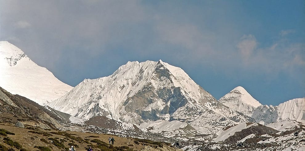 view of Imja Tse Island Peak Climbing