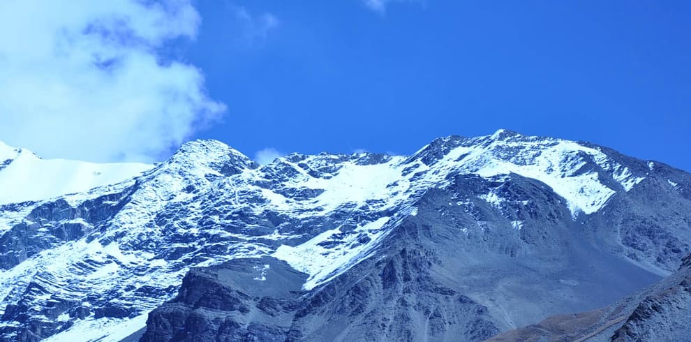 views of chulu east peak