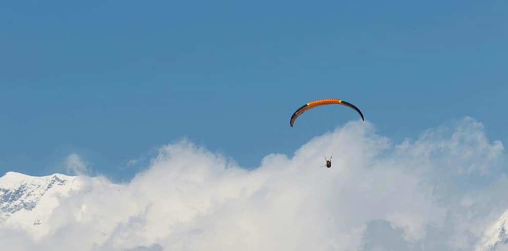 pokhara paragliding Blaze Mountain Travels